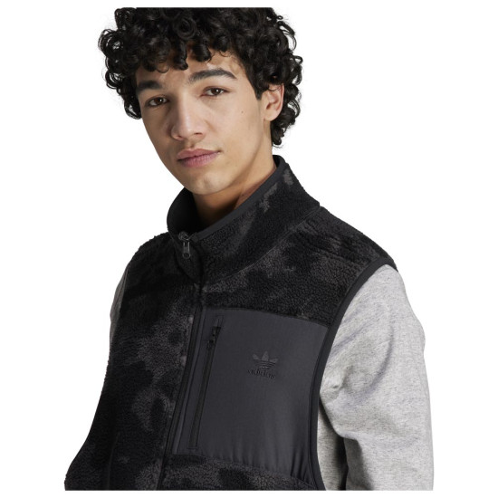 Adidas Ανδρικό αμάνικο μπουφάν Graphics Camo Reversible Fleece Vest